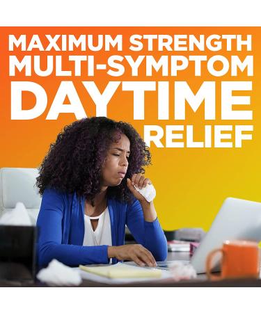 Amazon Basic Care Vapor Ice Daytime and Nighttime Severe Cold and Flu Caplets Combo Pack - 48 Count (Pack of 1) - Buy Online on GoSupps.com
