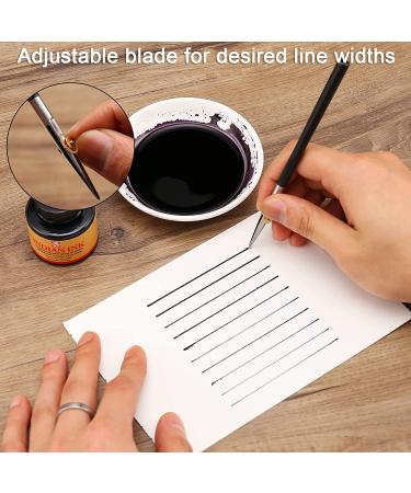 LOONENG Ruling Pen for Masking Fluid - Ideal for Cartography, Calligraphy, and Fine Line Drawing | Compatible with Drawing Ink, Indian Ink, and Gouache Black - Buy Online on GoSupps.com