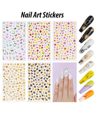 Teenitor 600pcs Clear Coffin Nail Tips Set with Glue, Clipper, Stickers - Long Ballerina False Nails Kit - Buy Online on GoSupps.com