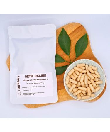 Root Nettle 400 capsules with a dosage of 400 mg vegetable envelope - food supplement