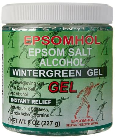 Epsomhol's Epsom Salt Alcohol Wintergreen Gel