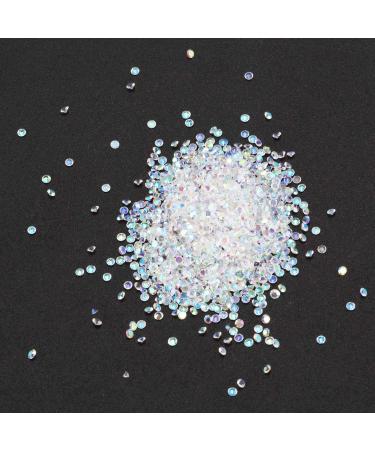 1440 Pieces Micro Type DIY Nails Rhinestone Crystal Flat Back No Rhinestones Need Nail Art Decoration Cosmetics Colours - Buy Online on GoSupps.com