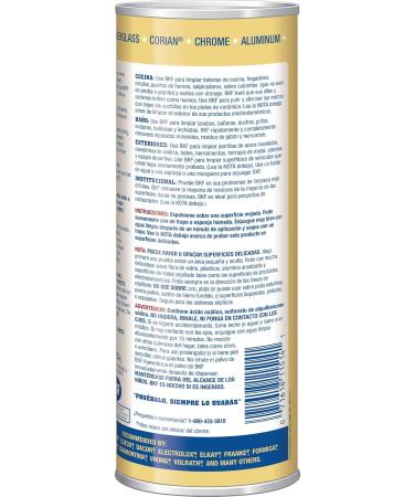 Bar Keepers Friend Powder Cleanser 21 oz - Multipurpose Cleaner & Stain Remover for Kitchen Bathroom & Outdoor - Safe on Stainless Steel Aluminum Brass & More - International Shipping Available - Buy Online on GoSupps.com