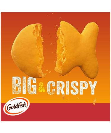 Goldfish Mega Bites Sharp Cheddar Crackers - 26.7 Oz Carton - Buy Online on GoSupps.com