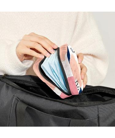 GIAPB Period Bag Sanitary Napkin & Makeup Storage Pouch in Abstract Art Color2995 - Buy Online on GoSupps.com