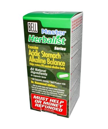 Acidic Stomach/Alkaline Balance by Bell Lifestyle Products - 60 capsules