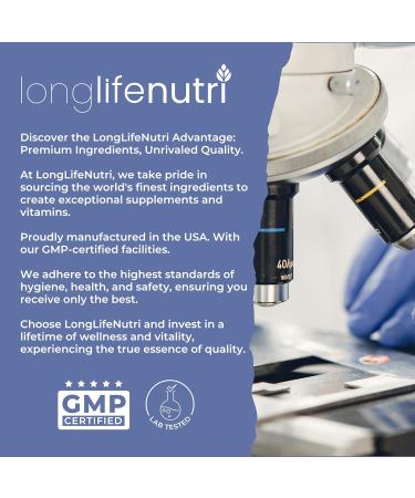 LongLifeNutri Grapefruit Seed Extract 500 mg + Monolaurin 1500 mg Bundle - 180 + 200 Vegetarian Capsules Daily Energy & Balance Gut Health & Natural Defense GMP Certified Made in USA - Buy Online on GoSupps.com