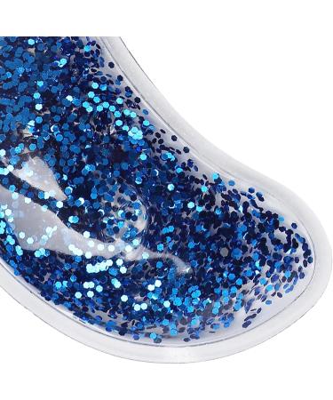 Buy Reusable Gel Eye Pack - Hot & Cold Eye Gel Pads for Dark Circles & Swelling - Perfect Gift for Girls (Blue) - Buy Online on GoSupps.com