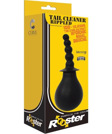 Shop Tail Cleaner Rippled Douche - Premium Black Design for Ultimate Comfort | International Shipping Available - Buy Online on GoSupps.com