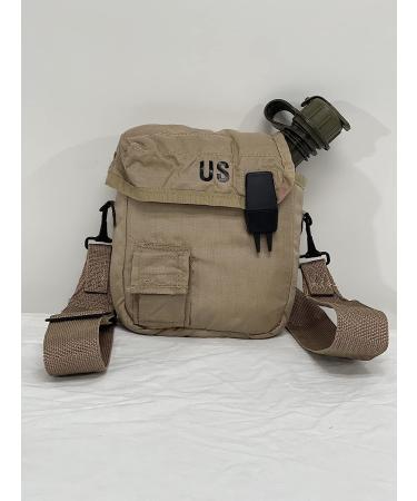 2 Quart Military Water Canteen with Insulated Carrier and Shoulder Sling - Buy Online on GoSupps.com