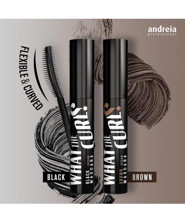 Andreia Professional MAKEUP Whats the curl Mascara Long Lasting Adds Volume and Curve Lenghtening Brown 14ml Curl Brown 10 ml Pack of 1 - Buy Online on GoSupps.com