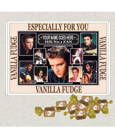 Presley King of Rock n Roll Music Icon Personalised Boxed Sweets Gift Present Movie Star Choice of Sweets - Buy Online on GoSupps.com
