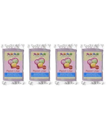 FunCakes Pastel Lilac Fondant - 4 Pack (4 x 250g) | Perfect for Decorating Cakes & Treats - Buy Online on GoSupps.com