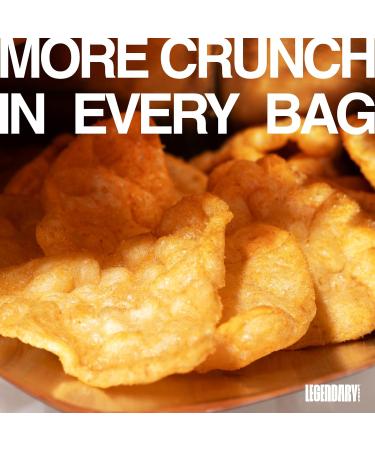 Legendary Foods Cheesy Nacho Protein Chips Popped Tortilla Style 22g High Protein 4g Net Carbs Low Sugar Gluten Free Keto Snack Packs 10 Count Healthy Crunchy Chips - Buy Online on GoSupps.com