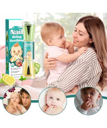 Soothing Nail Biter Thumb Sucking Nail Polish Nail Bite Stop Solution Colorless Application Natural Taste Barrier 10ml For Men Women - Buy Online on GoSupps.com