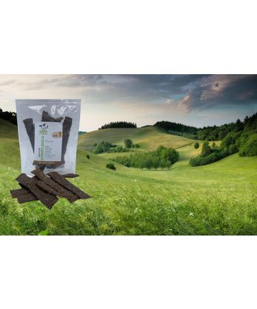 Roqsy Natural Deer Dried Meat for Dogs - 100g Grain-Free Chew Treats for Puppies & Dogs | Healthy Jerky Snack - Buy Online on GoSupps.com