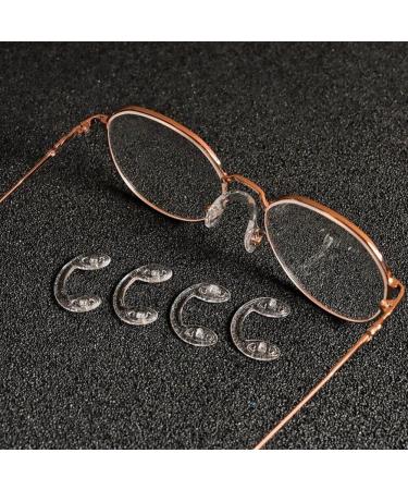 Ppmter 10 STCs Soft Silicone Nose Pads for Glasses - Anti-Slip Cushions & Shaped Bridge for Comfort | International Shipping - Buy Online on GoSupps.com