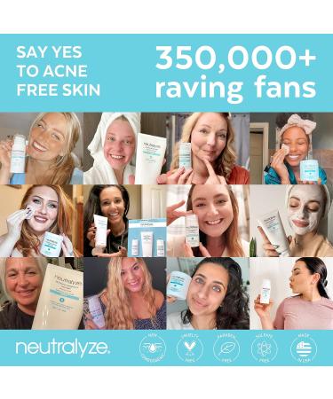 Neutralyze Renewal Complex Acne Moisturizer for Face - 2% Mandelic & Salicylic Acid Cream - Acne Prone Skin - 90+ Day Supply - Buy Online on GoSupps.com