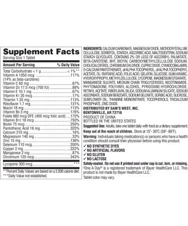 Member's Mark Men's Daily Multivitamin - 275 ct. | Essential Men's Health Support - Buy Online on GoSupps.com