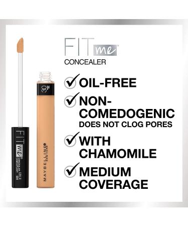 Maybelline Fit Me Concealer 5 Ivory - 0.23 fl oz | Flawless Coverage & Brightening - Buy Online on GoSupps.com