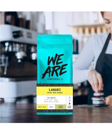 Coffee Beans 227g Bag Whole Bean Coffee Papua New Guinea Coffee Beans Caramel & Fruits Notes 100% Arabica Light Roast Speciality Freshly Roasted Single Origin (We Are Coffee Co) Whole Bean 227 g (Pack of 1) - Buy Online on GoSupps.com