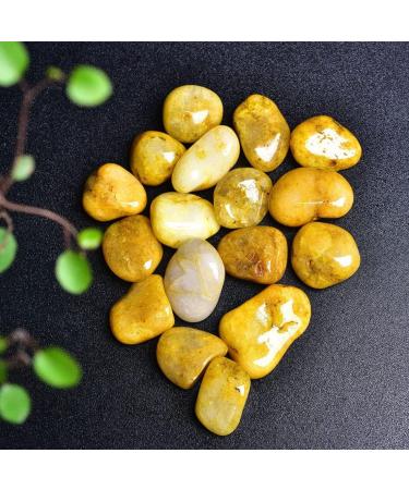 Large Topaz Healing Crystal Stones 1.25-2.0 - Reiki Gemstones for Energy Healing, Witchcraft & Meditation - Buy Online on GoSupps.com