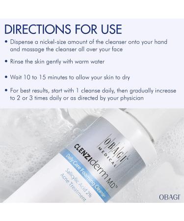 Obagi CLENZIderm M.D. Daily Care Foaming Acne Face Wash - Pack of 1 - Buy Online on GoSupps.com