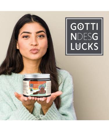 Goddess of Luck Bath Salt - Vegan Fairtrade Bath Crystals in Glass - Natural 450g Bath Additive for Relaxation - Buy Online on GoSupps.com