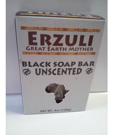 ERZULI Erzuli Black Soap Bar - Unscented 4 OZ