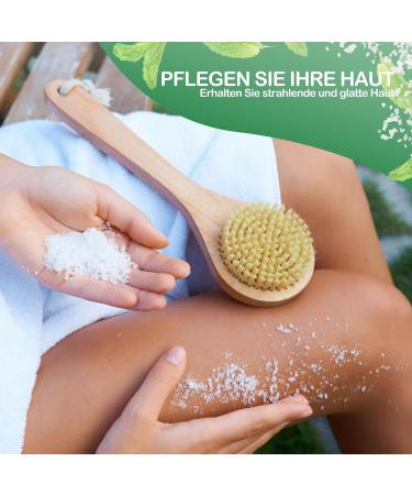 Best Organic Peeling 200g - Refreshing Peppermint | 100% Epsom Salt with Jojoba Avocado & Safflower Oil - Buy Online on GoSupps.com