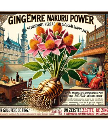 NAKURU | Gingembre | Gamme Power | Fabriqu en France | "Un Zeste de Zing!" (90 G lules V g tales de 325mg / Poids Net: 29 25g) 90 unit (Lot de 1) - Buy Online on GoSupps.com