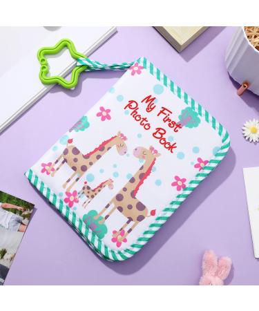 Kisangel Baby Photo Album - My First Family Album | Soft Cloth Memory Book for Newborns & Toddlers - Green Infant Photo Album - Buy Online on GoSupps.com