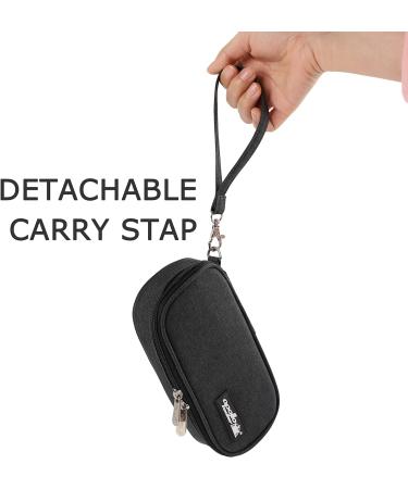 Apollowalker Insulin Cooler Bag for Diabetes - Black | Keep Medications Safe & Cool - Perfect for Syringes & Injections - Buy Online on GoSupps.com