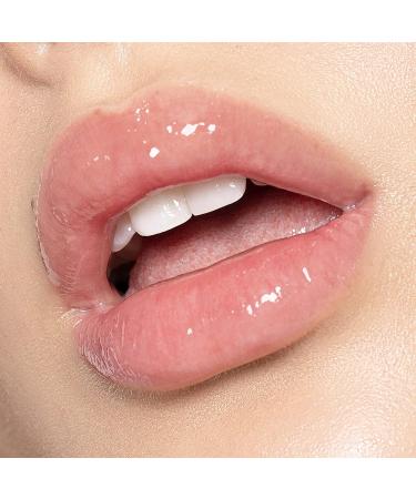 Sigma Beauty Renew Lip Oil - Clear Pink Sheen - Nourishing & Non-Sticky Lip Oil - Paraben-Free Gloss - Buy Online on GoSupps.com