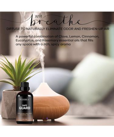 Immunity Essential Oil Blend for Health Shield Aromatherapy with Clove Cinnamon Lemon Rosemary & Peppermint Essential Oil - 100% Pure Peppermint Oil for Hair Growth Skin and Scalp Diffuser - Buy Online on GoSupps.com