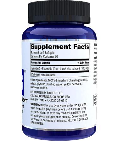 Biotest Indigo-3G C3G Nutrient Partitioning Agent - 30 Day Supply (90 Softgels) - Enhance Metabolism & Insulin Sensitivity - Buy Online on GoSupps.com