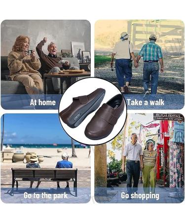 Buy Diabetic Shoes for Women | Wide Breathable Adjustable Non-Slip Leather | Perfect for Edema & Swollen Feet | Mother's Day Gift | Size 8.5 Black - Buy Online on GoSupps.com