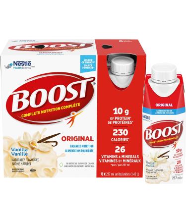 BOOST PLUS Complete Nutrition Drink Strawberry 24 x 237 ml & Original Meal Replacement Drink Vanilla 24 x 237 ml - PACKAGING MAY VARY Drink + Meal Replacement Drink - Buy Online on GoSupps.com