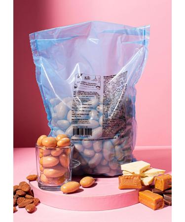 KoRo - Chocolate almonds and sea salt caramel 1kg - the sweet-salty pleasure of Californian almonds with real Belgian chocolate - Buy Online on GoSupps.com
