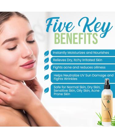 NaPCA Moisturizer Facial Mist 2X Value Refill. Sodium PCA in Aloe vera Spray. Hydrating Face Mist & Toner - Lightweight Feel - Refresh Sooth Restore - Dry Oily Sensitive Acne Prone Skin(500ml) - Buy Online on GoSupps.com