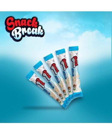 Coconut Rolled Wafer Snacks with Creamy Filling | Individually Wrapped (Pack of 24) - Snack Break - Buy Online on GoSupps.com
