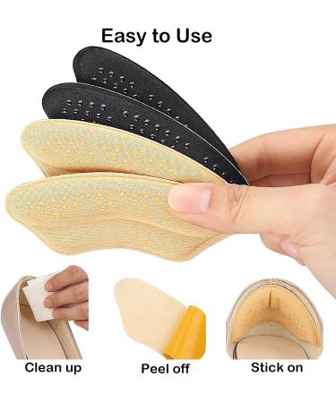 Heel Pads for Shoes - Anti-Slip Grips for Women | Comfort & Fit Solutions (2 Pairs - Buy Online on GoSupps.com