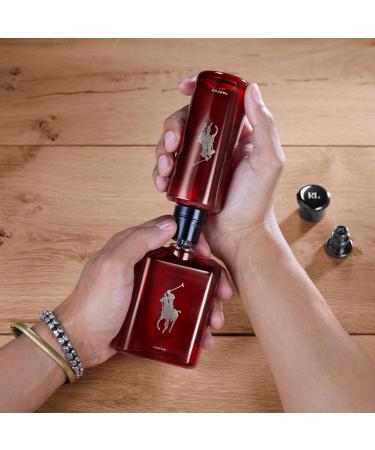 Ralph Lauren - Polo Red - Parfum - Men's Cologne - Refillable Cologne Set - With Absinthe Cedarwood and Musk - Intense Fragrance - 2.5 Fl Oz Bottle & 5.1 Fl Oz Refill - Buy Online on GoSupps.com