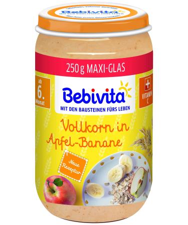 Bebivita Fruit & Grain Whole Grain in Apple-Banana 250 g
