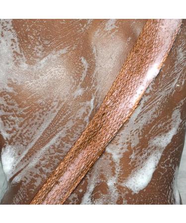 Body Scrubber Net - Smoother Skin Mesh with Back Scrubber Sponge Sponge Body Net for Sensitive Skin Multi-purpose Body Scrubber for Body Coffee - Buy Online on GoSupps.com