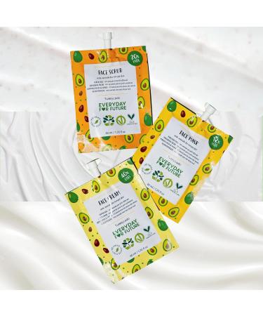 EVERYDAY FOR FUTURE Avocado Face Cream | Nourishing Avocado Face Cream | Vegan & Cruelty Free Face Cream | 99% Natural Face Cream with Avocado | 1.35 fl oz - Buy Online on GoSupps.com