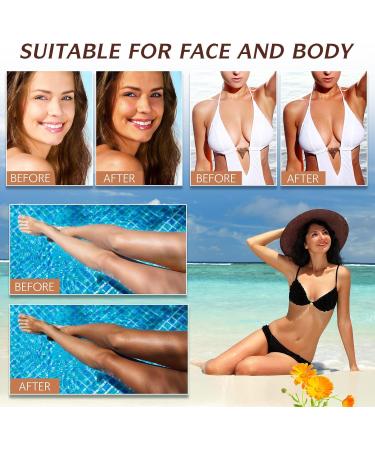 Face Tanning Drops - Self Tanning Drops for Natural Glow | Sunless Bronzing | Add to Moisturizer and Lotion - Buy Online on GoSupps.com