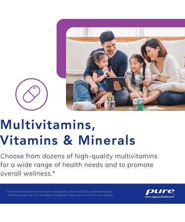 Pure Encapsulations B6 Complex | Vitamin B6 Supplement for Cellular, Cardiovascular, Neurological, & Psychological Health | 120 Capsules - Buy Online on GoSupps.com