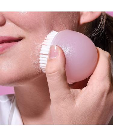 EcoTools Deep Cleansing Facial Brush - Pink & Black | Removes Daily Oil and Dirt | For Facial Cleansers and Serums | 1 Count - Buy Online on GoSupps.com