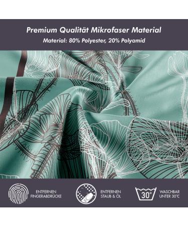 Popnwow Microfiber Cleaning Cloth - Opticer Quality 30x30cm Perfect for Glasses Camera Lens Cell Phone Tablet & Display - Lotus Leaf Design - Buy Online on GoSupps.com